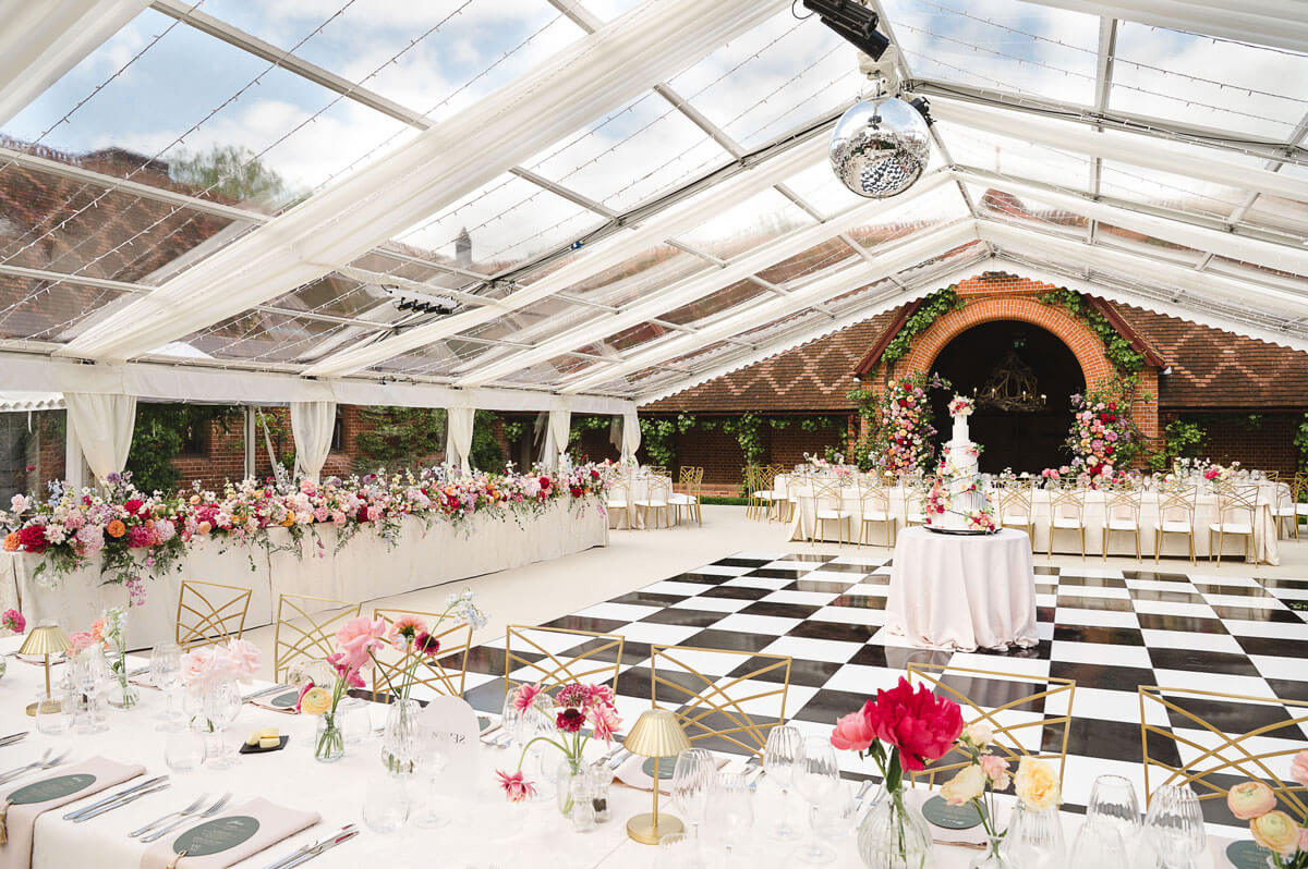 The Dairy Waddesdon Marquee Wedding