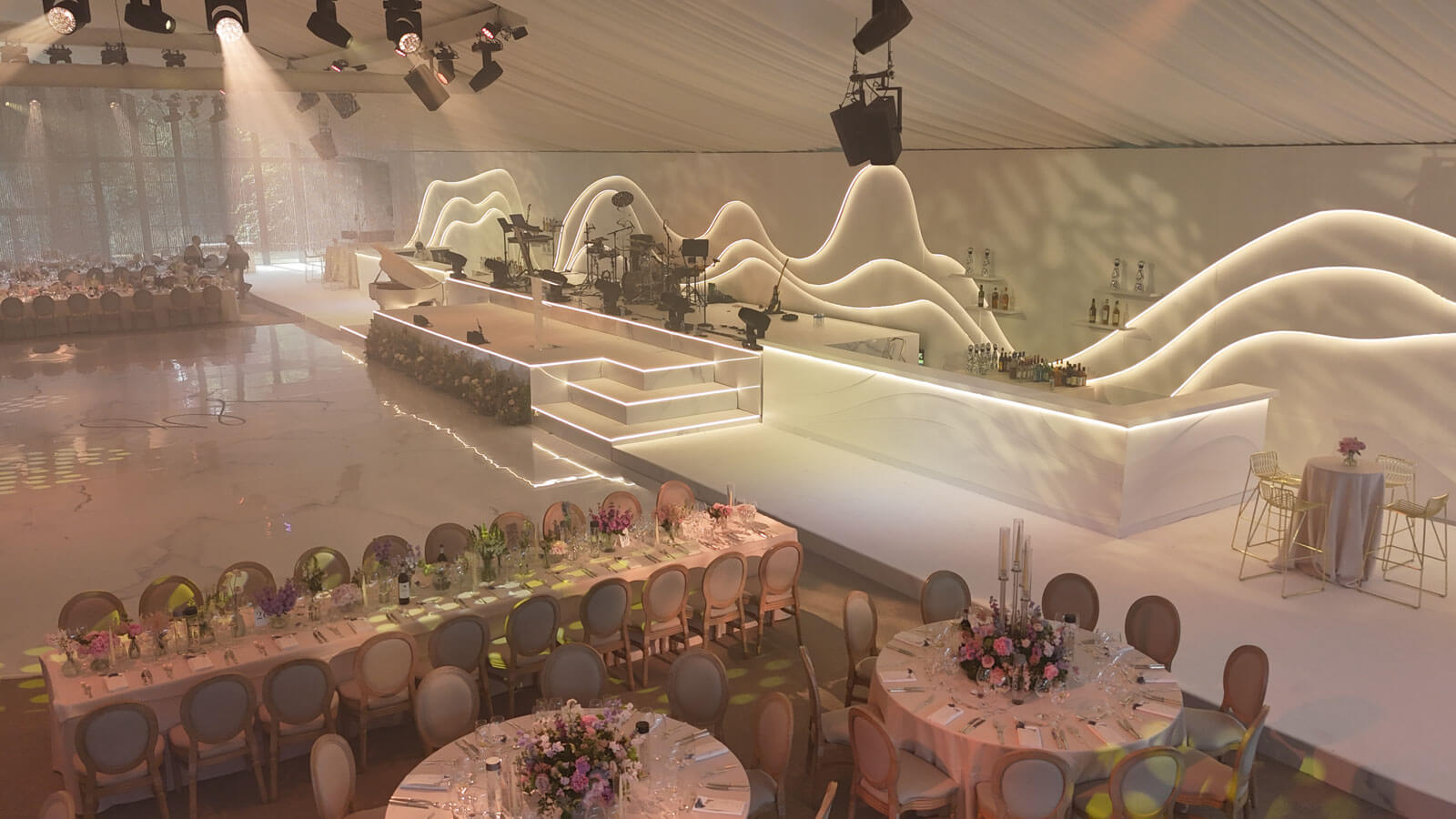 syon park marquee wedding